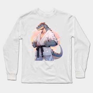 Karate Master Dragon Long Sleeve T-Shirt